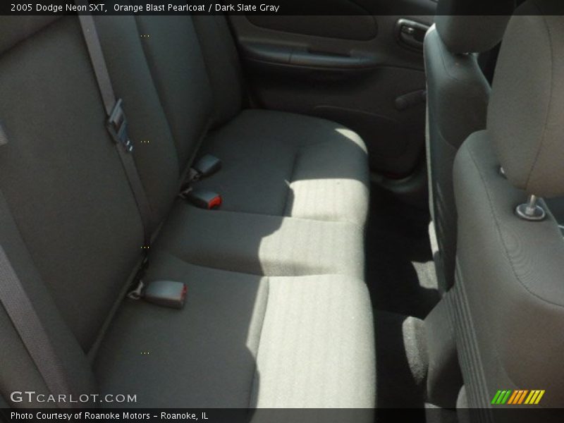 Orange Blast Pearlcoat / Dark Slate Gray 2005 Dodge Neon SXT