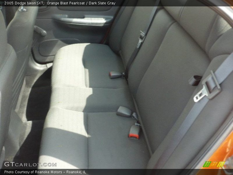 Orange Blast Pearlcoat / Dark Slate Gray 2005 Dodge Neon SXT