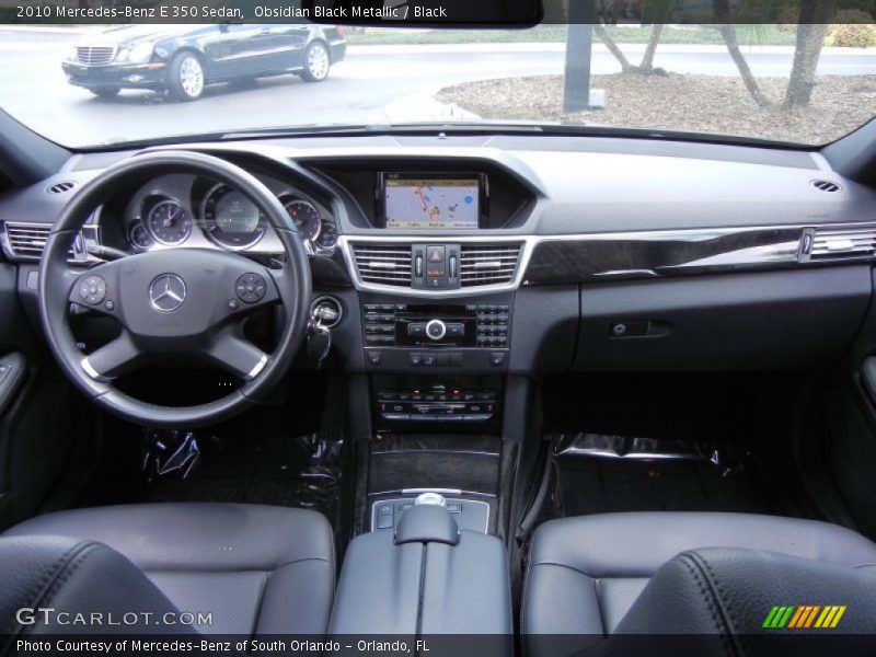 Obsidian Black Metallic / Black 2010 Mercedes-Benz E 350 Sedan
