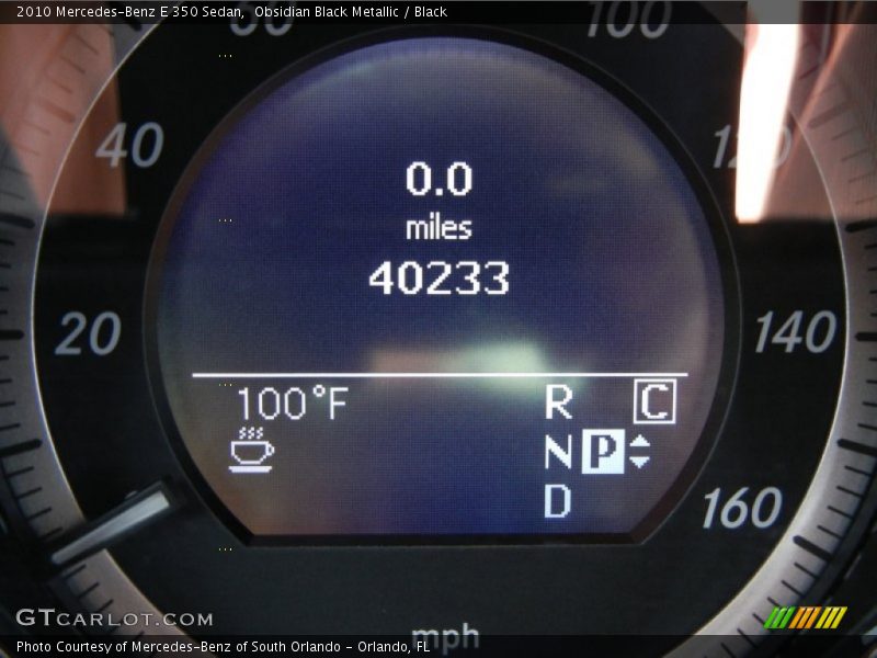 Obsidian Black Metallic / Black 2010 Mercedes-Benz E 350 Sedan