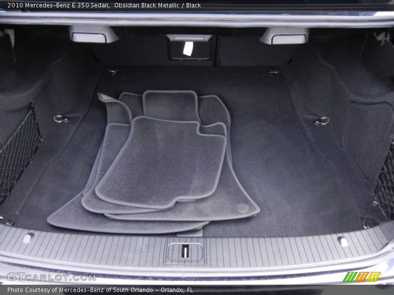 Obsidian Black Metallic / Black 2010 Mercedes-Benz E 350 Sedan