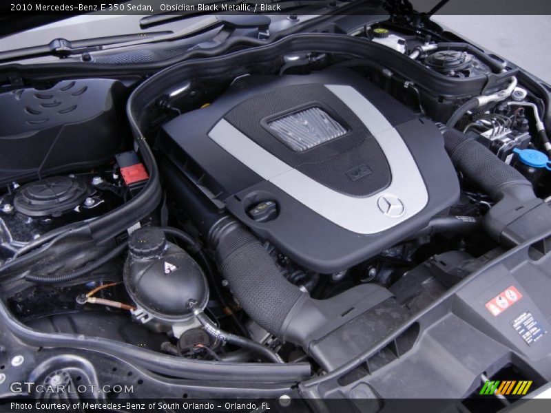 Obsidian Black Metallic / Black 2010 Mercedes-Benz E 350 Sedan