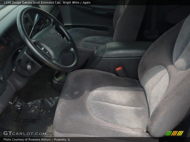 Bright White / Agate 1998 Dodge Dakota Sport Extended Cab
