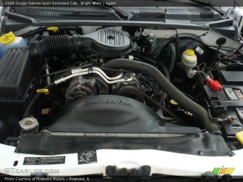  1998 Dakota Sport Extended Cab Engine - 3.9 Liter OHV 12-Valve V6