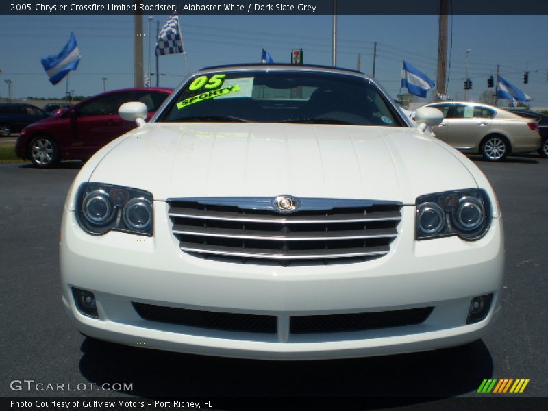 Alabaster White / Dark Slate Grey 2005 Chrysler Crossfire Limited Roadster