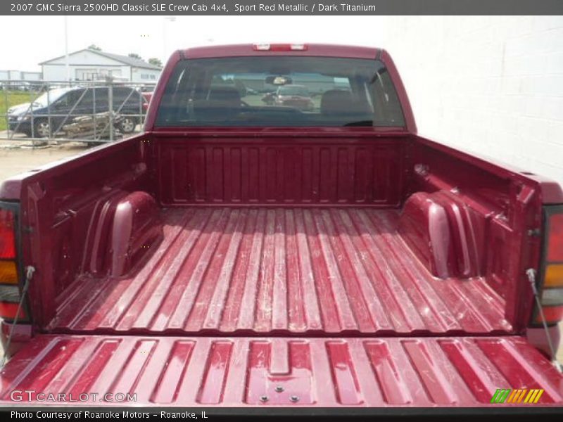  2007 Sierra 2500HD Classic SLE Crew Cab 4x4 Trunk