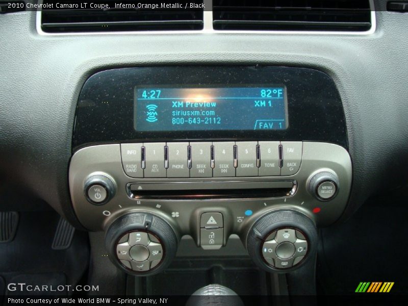 Inferno Orange Metallic / Black 2010 Chevrolet Camaro LT Coupe