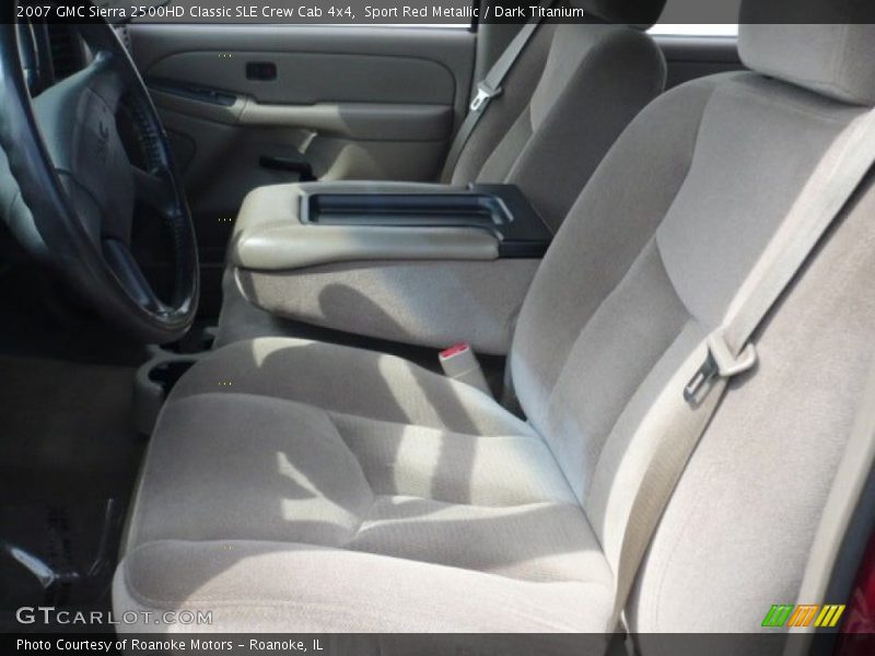Sport Red Metallic / Dark Titanium 2007 GMC Sierra 2500HD Classic SLE Crew Cab 4x4