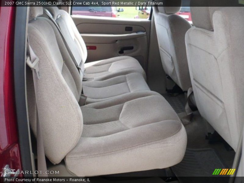 Sport Red Metallic / Dark Titanium 2007 GMC Sierra 2500HD Classic SLE Crew Cab 4x4