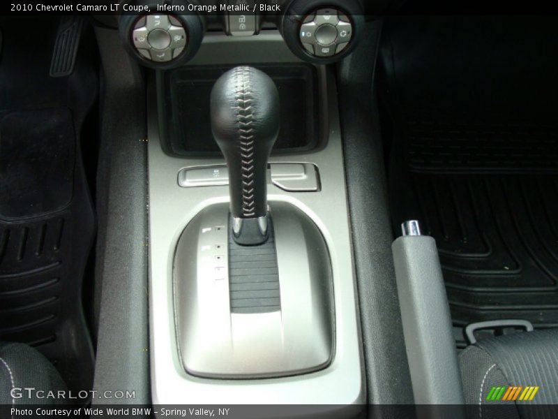 Inferno Orange Metallic / Black 2010 Chevrolet Camaro LT Coupe