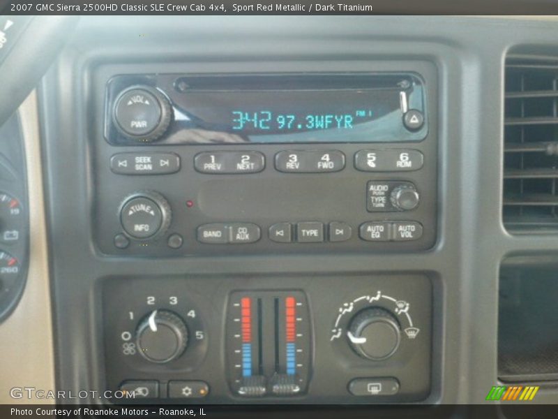 Sport Red Metallic / Dark Titanium 2007 GMC Sierra 2500HD Classic SLE Crew Cab 4x4