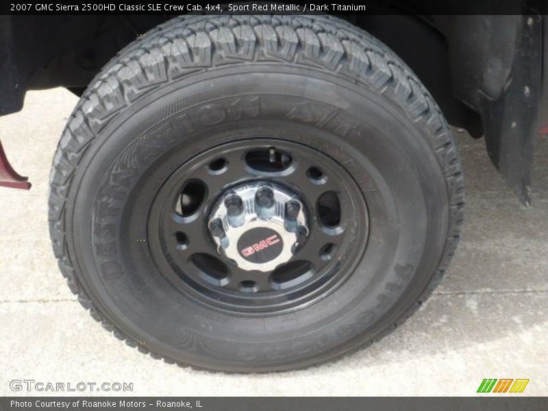 Sport Red Metallic / Dark Titanium 2007 GMC Sierra 2500HD Classic SLE Crew Cab 4x4