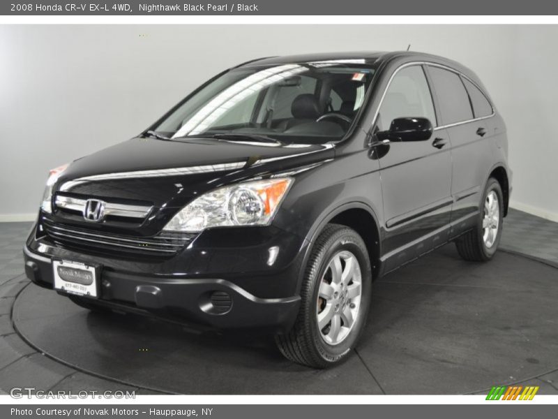 Nighthawk Black Pearl / Black 2008 Honda CR-V EX-L 4WD