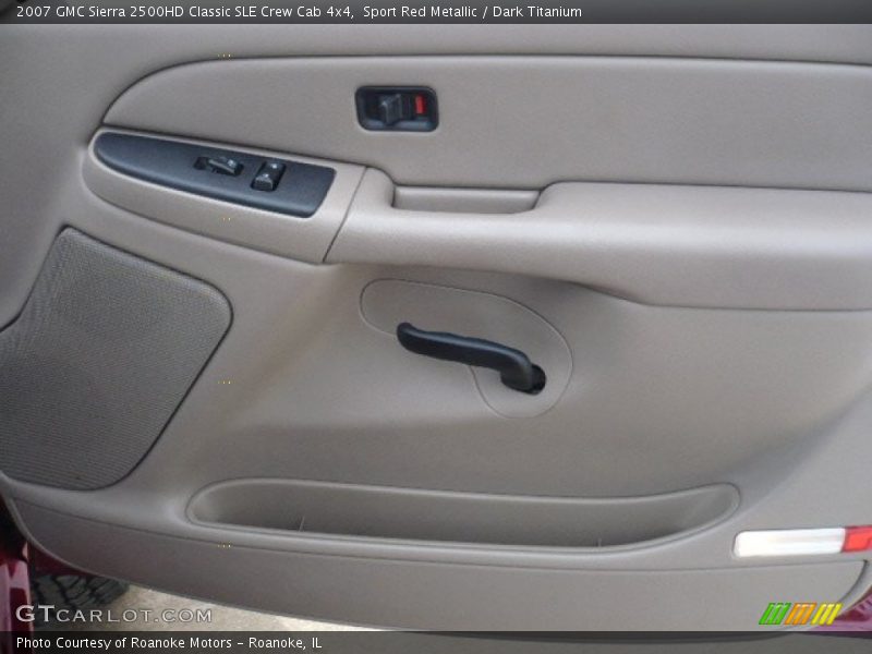 Sport Red Metallic / Dark Titanium 2007 GMC Sierra 2500HD Classic SLE Crew Cab 4x4