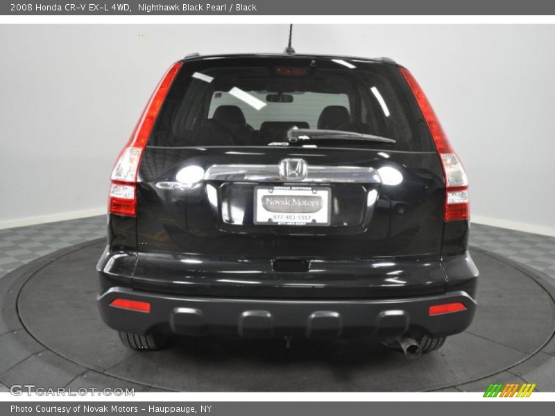 Nighthawk Black Pearl / Black 2008 Honda CR-V EX-L 4WD