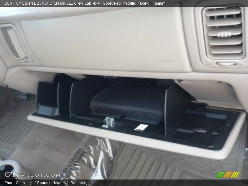 Sport Red Metallic / Dark Titanium 2007 GMC Sierra 2500HD Classic SLE Crew Cab 4x4