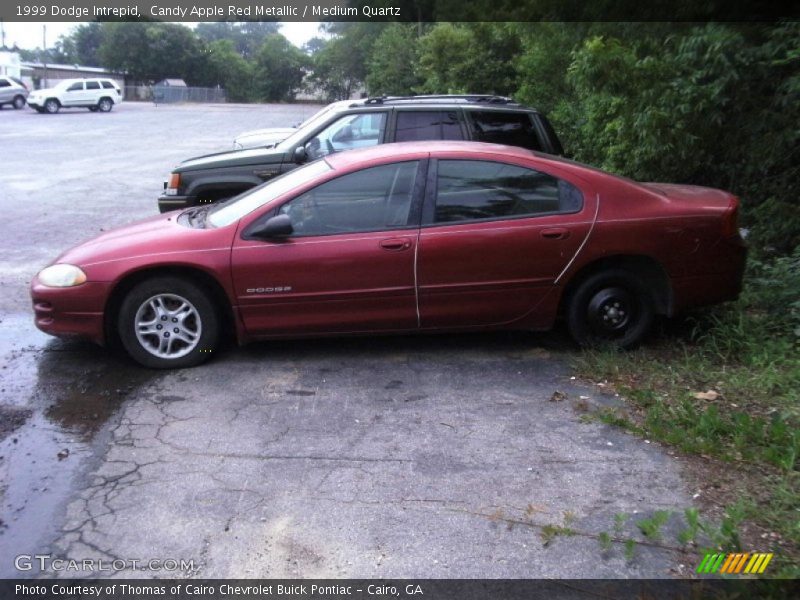 Candy Apple Red Metallic / Medium Quartz 1999 Dodge Intrepid