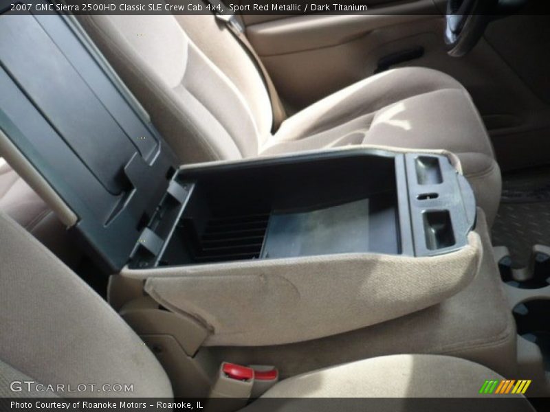 Sport Red Metallic / Dark Titanium 2007 GMC Sierra 2500HD Classic SLE Crew Cab 4x4
