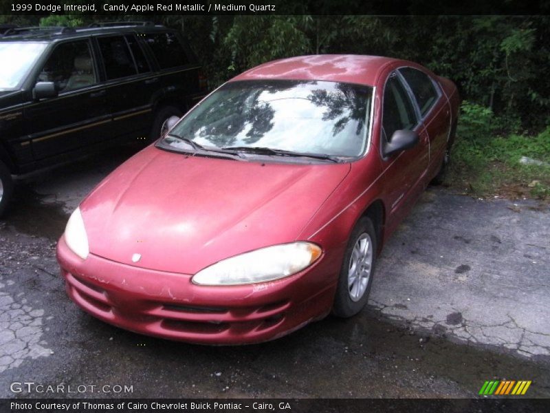 Candy Apple Red Metallic / Medium Quartz 1999 Dodge Intrepid