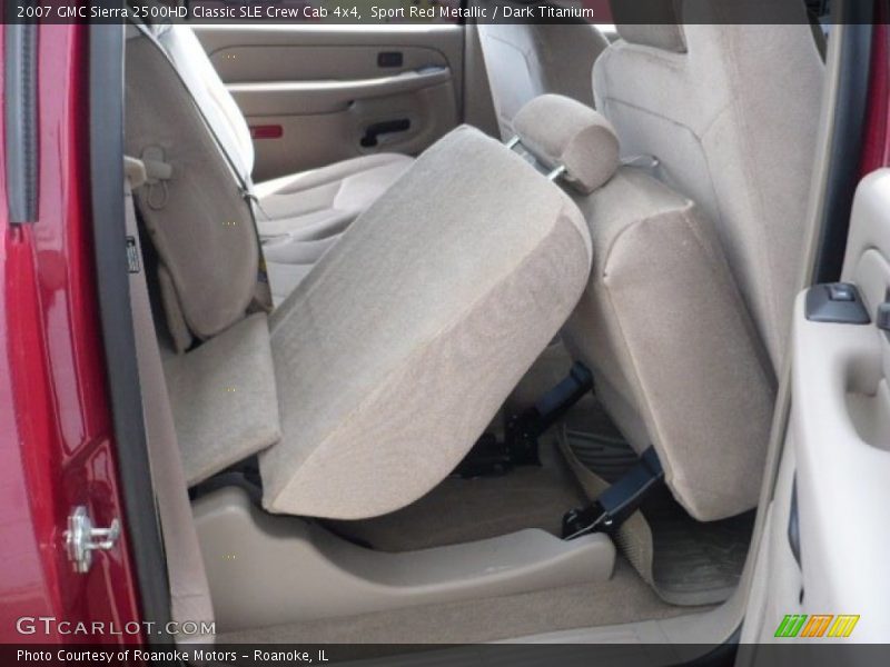 Sport Red Metallic / Dark Titanium 2007 GMC Sierra 2500HD Classic SLE Crew Cab 4x4
