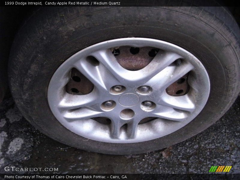 Candy Apple Red Metallic / Medium Quartz 1999 Dodge Intrepid