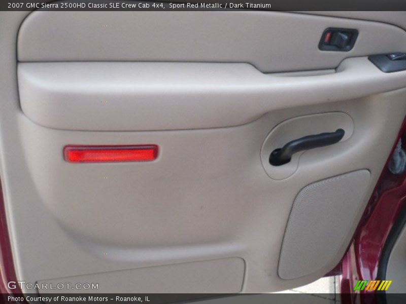 Sport Red Metallic / Dark Titanium 2007 GMC Sierra 2500HD Classic SLE Crew Cab 4x4