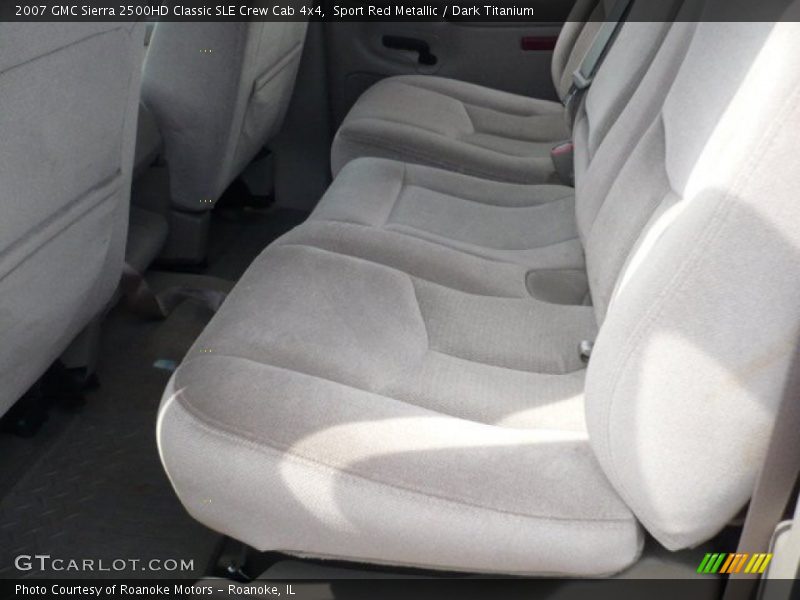 Sport Red Metallic / Dark Titanium 2007 GMC Sierra 2500HD Classic SLE Crew Cab 4x4