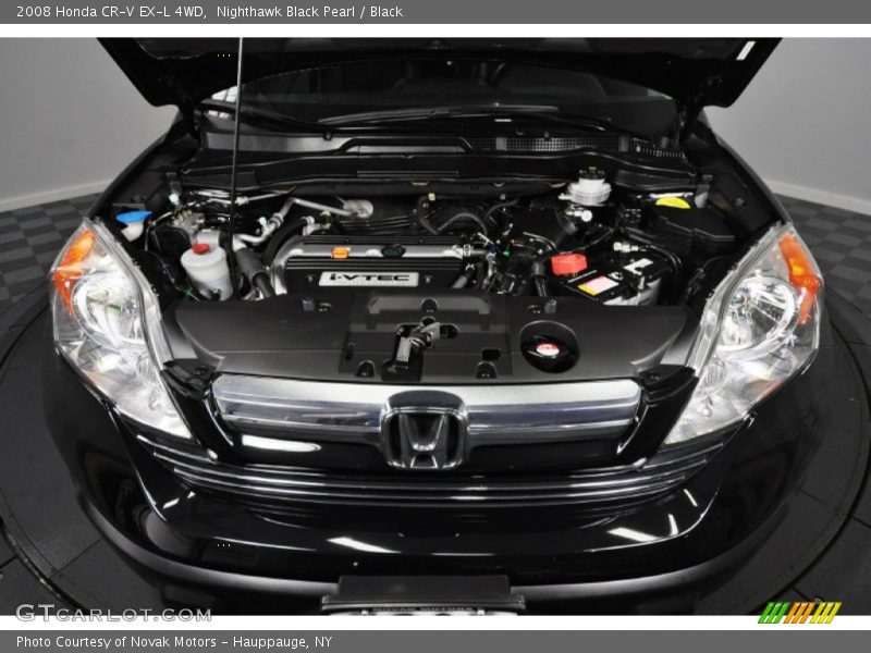 Nighthawk Black Pearl / Black 2008 Honda CR-V EX-L 4WD