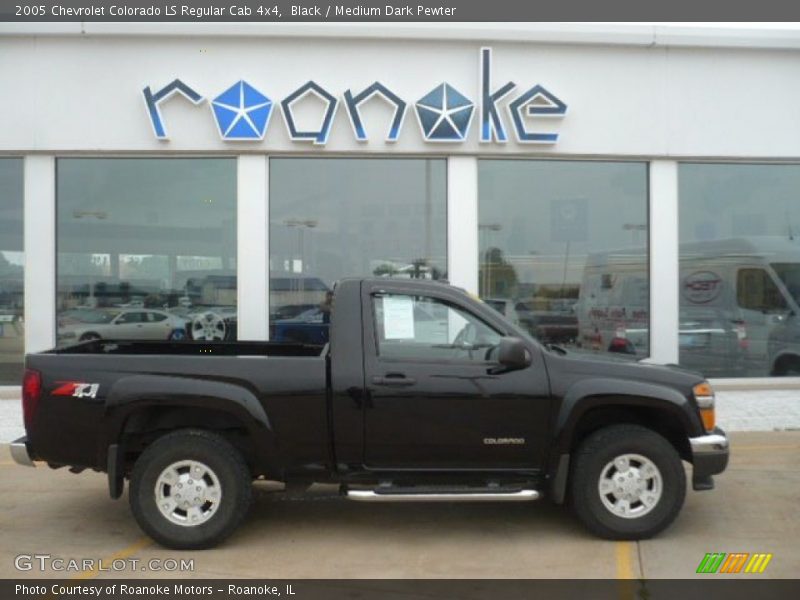 Black / Medium Dark Pewter 2005 Chevrolet Colorado LS Regular Cab 4x4