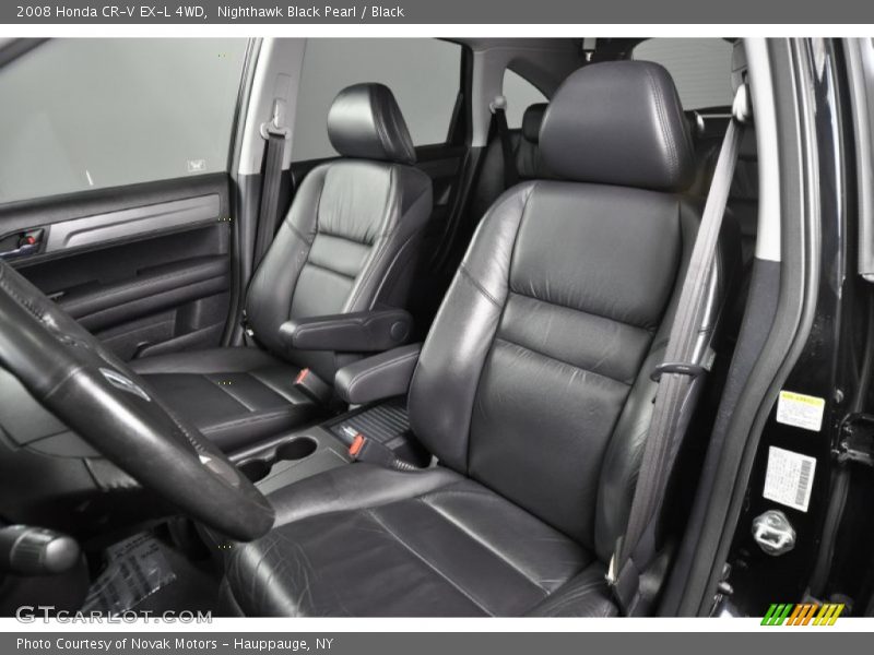 Nighthawk Black Pearl / Black 2008 Honda CR-V EX-L 4WD