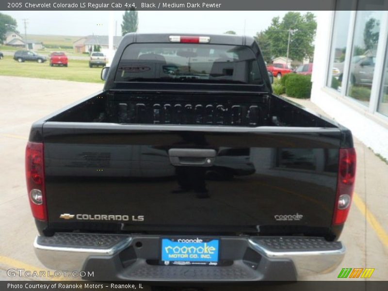 Black / Medium Dark Pewter 2005 Chevrolet Colorado LS Regular Cab 4x4