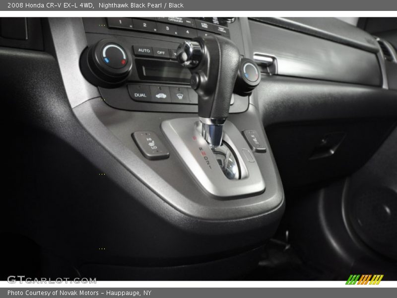 Nighthawk Black Pearl / Black 2008 Honda CR-V EX-L 4WD