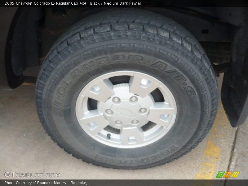 Black / Medium Dark Pewter 2005 Chevrolet Colorado LS Regular Cab 4x4