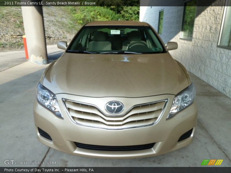 Sandy Beach Metallic / Bisque 2011 Toyota Camry LE