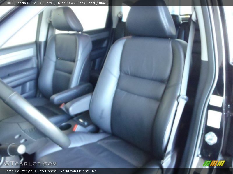 Nighthawk Black Pearl / Black 2008 Honda CR-V EX-L 4WD