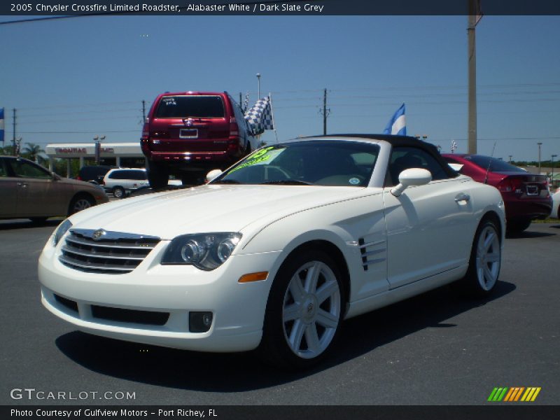 Alabaster White / Dark Slate Grey 2005 Chrysler Crossfire Limited Roadster