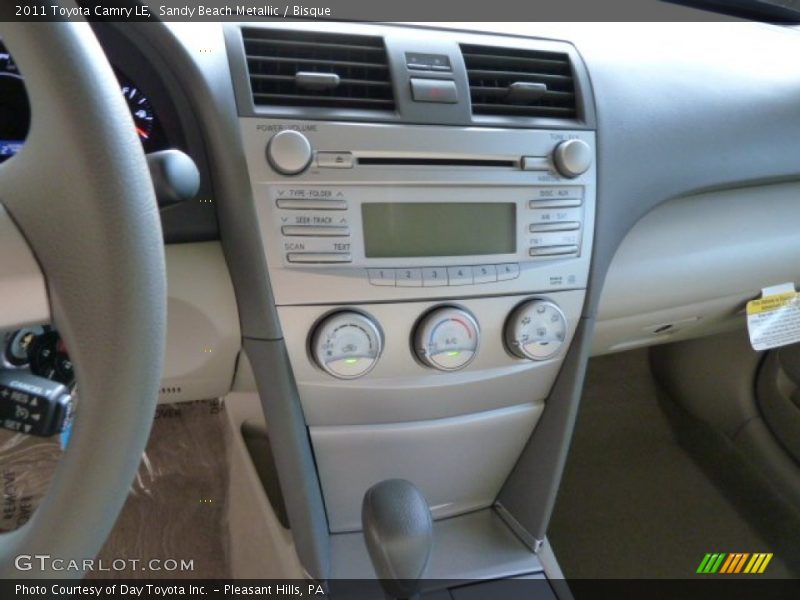 Sandy Beach Metallic / Bisque 2011 Toyota Camry LE