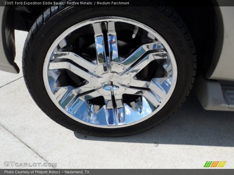 Redfire Metallic / Medium Parchment 2005 Ford Expedition Eddie Bauer