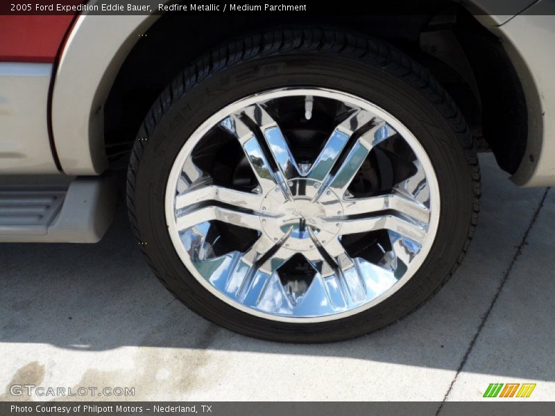 Redfire Metallic / Medium Parchment 2005 Ford Expedition Eddie Bauer
