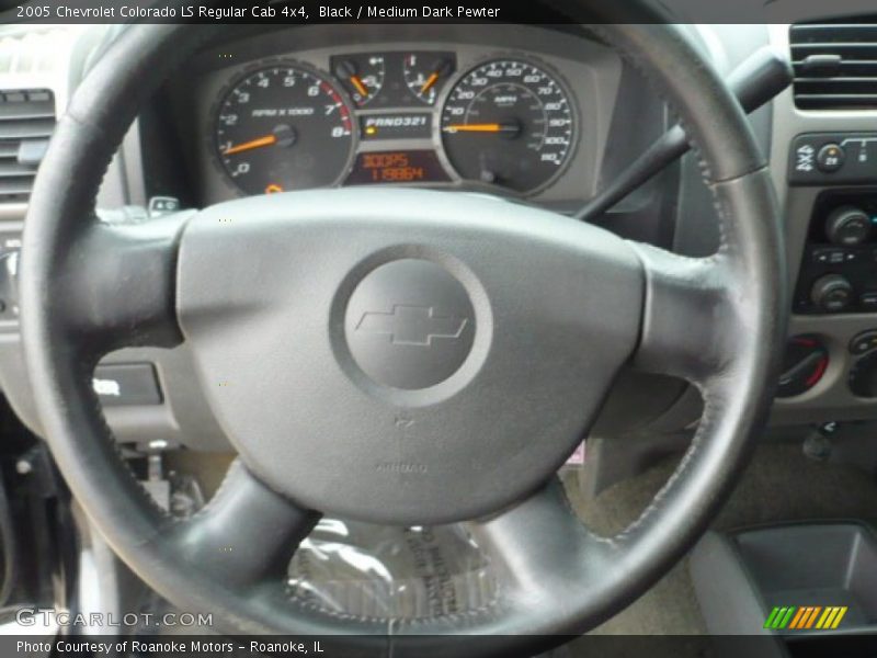 Black / Medium Dark Pewter 2005 Chevrolet Colorado LS Regular Cab 4x4