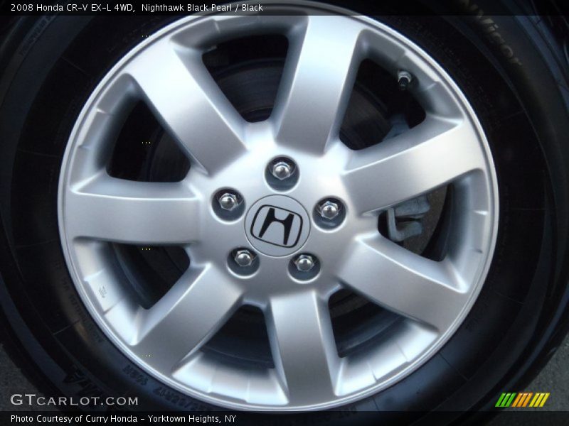 Nighthawk Black Pearl / Black 2008 Honda CR-V EX-L 4WD