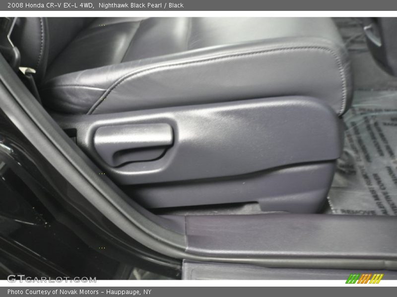 Nighthawk Black Pearl / Black 2008 Honda CR-V EX-L 4WD