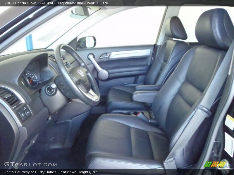 Nighthawk Black Pearl / Black 2008 Honda CR-V EX-L 4WD