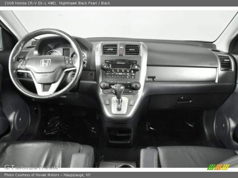 Nighthawk Black Pearl / Black 2008 Honda CR-V EX-L 4WD