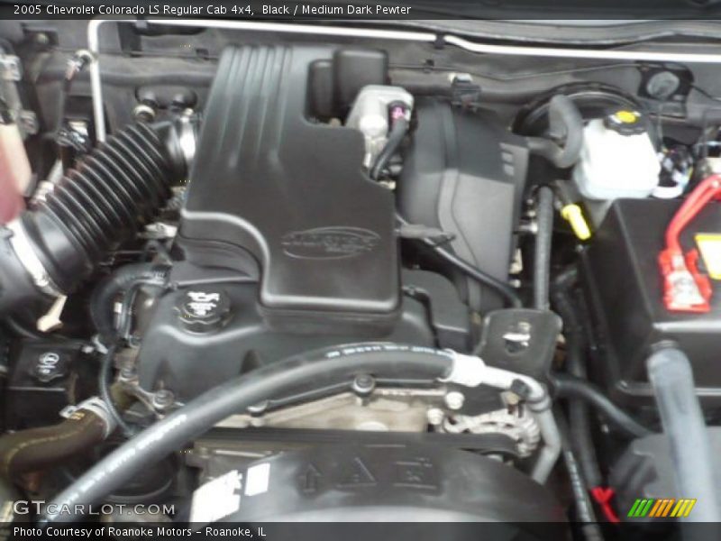 Black / Medium Dark Pewter 2005 Chevrolet Colorado LS Regular Cab 4x4