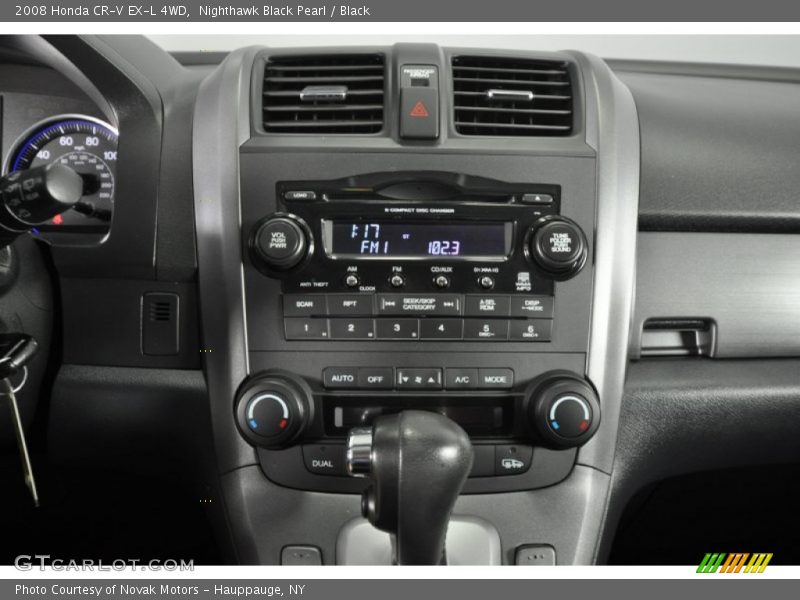 Nighthawk Black Pearl / Black 2008 Honda CR-V EX-L 4WD