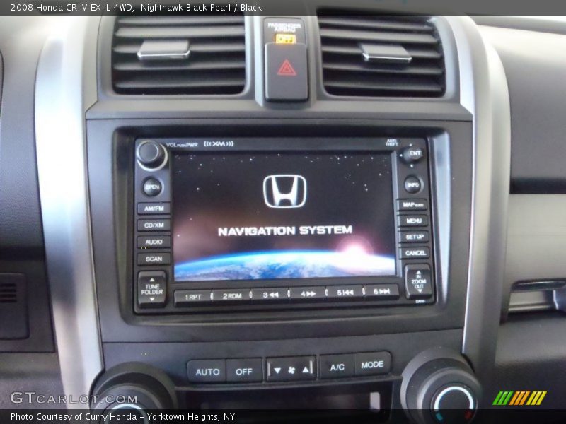 Nighthawk Black Pearl / Black 2008 Honda CR-V EX-L 4WD