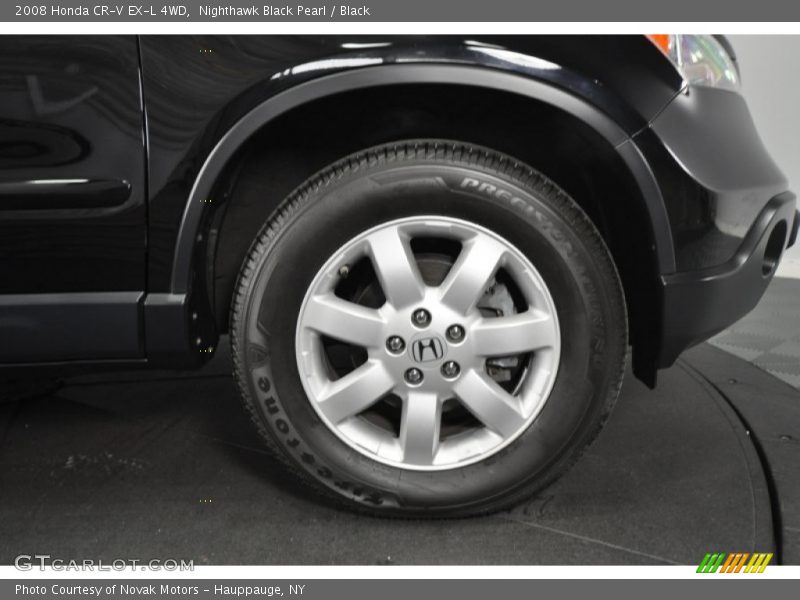 Nighthawk Black Pearl / Black 2008 Honda CR-V EX-L 4WD