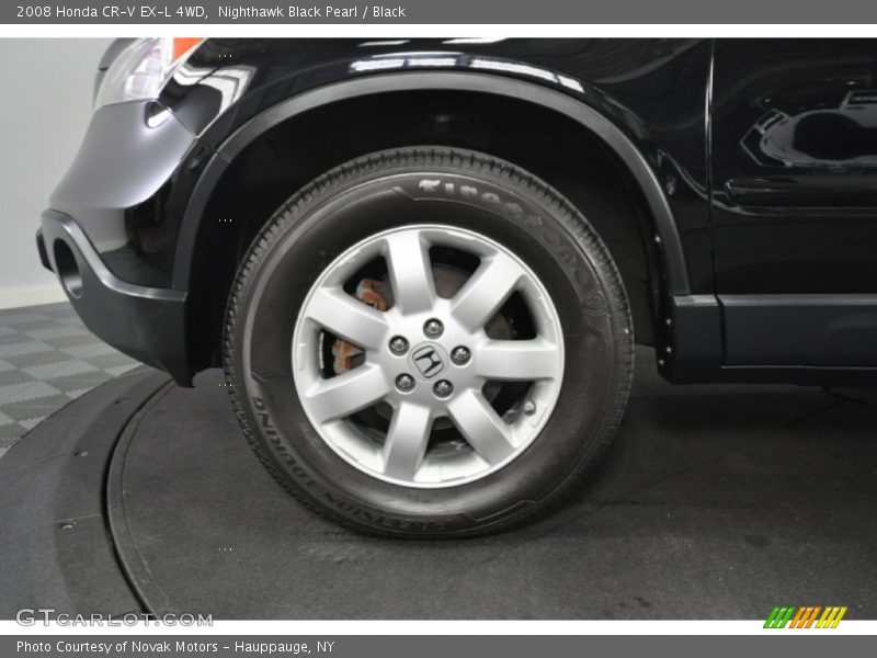Nighthawk Black Pearl / Black 2008 Honda CR-V EX-L 4WD