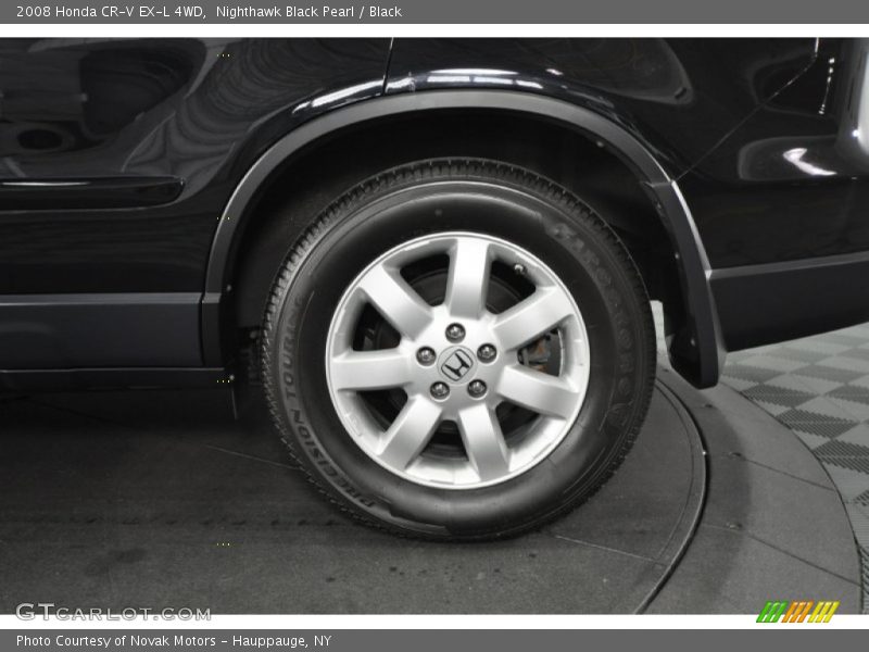 Nighthawk Black Pearl / Black 2008 Honda CR-V EX-L 4WD